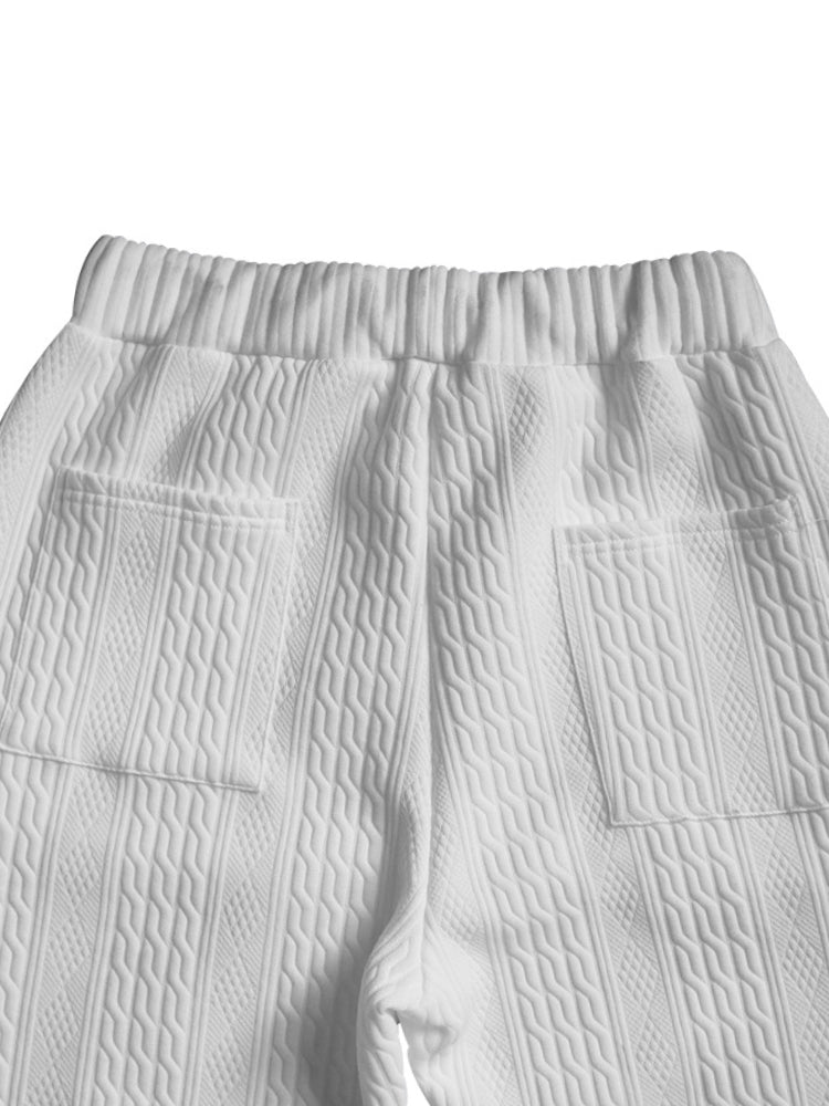 HOT SALE! Athleisure Cable Jacquard Set
